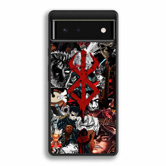 Berserk Logo Collages Google Pixel 6 | Google Pixel 6a | Google Pixel 6 Pro Case