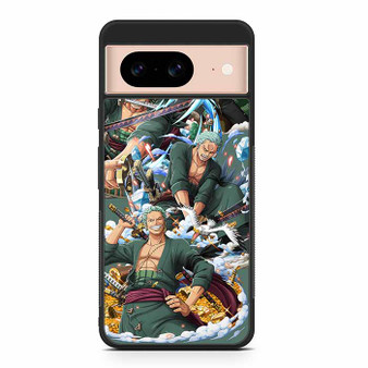 One Piece Collage Roronoa Zoro Pixel 8 | Pixel 8 Pro Case