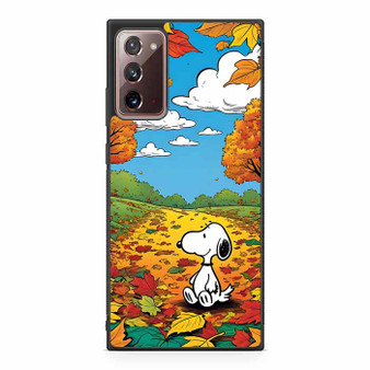 Snoopy Autumn Samsung Galaxy Note 20 5G Case