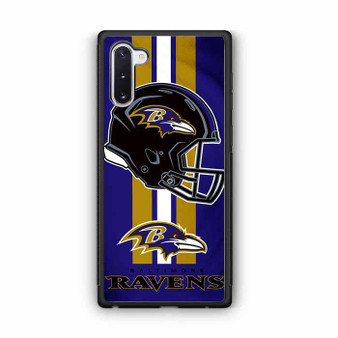 Baltimore Ravens Helmet Samsung Galaxy Note 10 Case