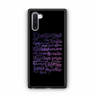 Harry potter spell Samsung Galaxy Note 10 Case