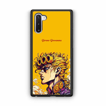 Jojo Series Giorno Giovanna Samsung Galaxy Note 10 Case