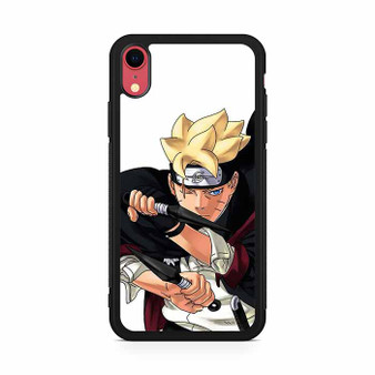 Boruto using kunai iPhone XR Case