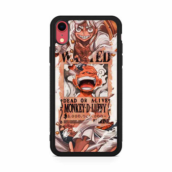 One Piece Monkey D Luffy Wanted iPhone XR Case