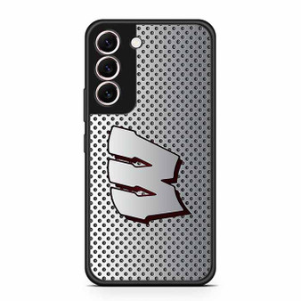 Wisconsin Badgers Football Metal Samsung Galaxy S22 Series Case