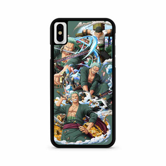 One Piece Collage Roronoa Zoro iPhone X | iPhone XS Max case
