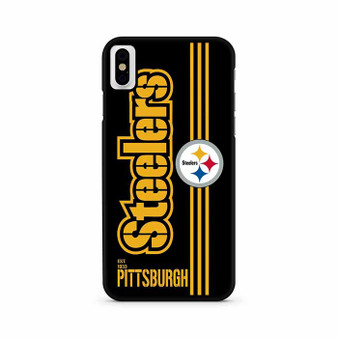 Pittsburgh Steelers Stripe iPhone X | iPhone XS Max case