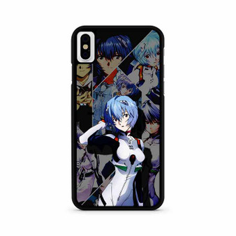 Rei collage evangelion iPhone X | iPhone XS Max case