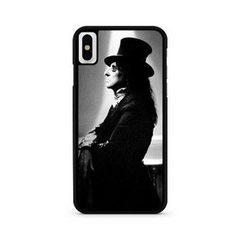 Alice Cooper With Magician Hat iPhone X / XS | iPhone XS Max Case