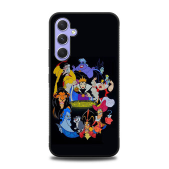 Disney All Villains Circle Samsung Galaxy A54 5G Case