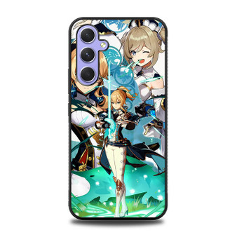 Genshin impact barbara collage Samsung Galaxy A54 5G Case