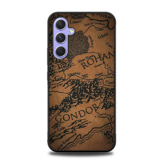 Middle east map the lord of the rings Samsung Galaxy A54 5G Case