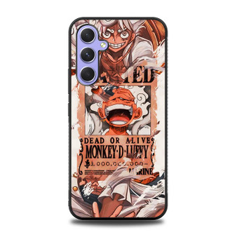 One Piece Monkey D Luffy Wanted Samsung Galaxy A54 5G Case