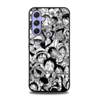 One Piece Series Luffy Expression Samsung Galaxy A54 5G Case