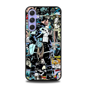 The punisher frank castle comic Samsung Galaxy A54 5G Case