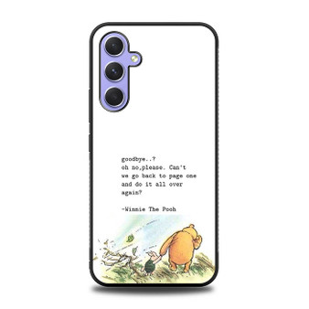 Winnie the pooh goodbye Samsung Galaxy A54 5G Case