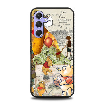 Winnie the pooh loves hunny Samsung Galaxy A54 5G Case