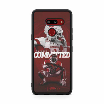 Arkansas razorbacks John Gentry LG G8 ThinQ Case