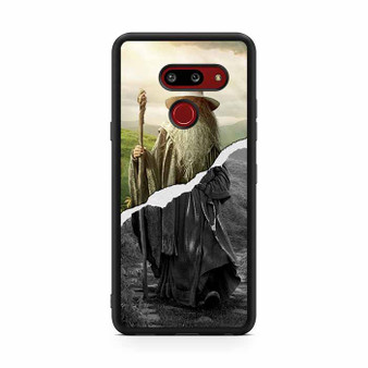 Gandalf the lord of the rings ripped papper LG G8 ThinQ Case