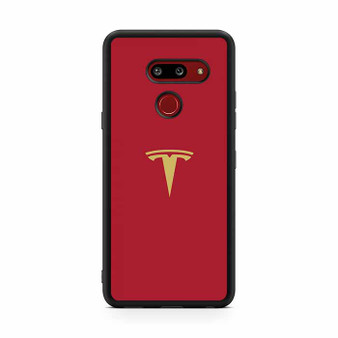 Tesla gold red LG G8 ThinQ Case