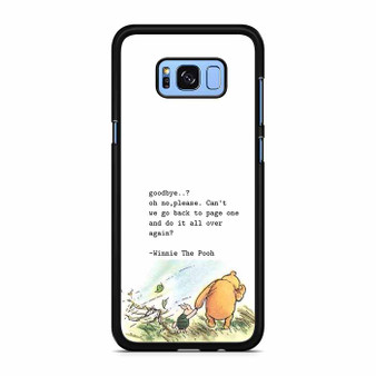Winnie the pooh goodbye Samsung Galaxy S8 | S8+ Case