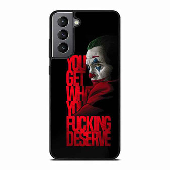 Joker Punch Line Samsung Galaxy S21 Case