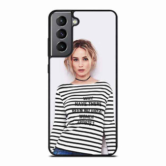 Jennifer Lawrence Natural Samsung Galaxy S21 Case
