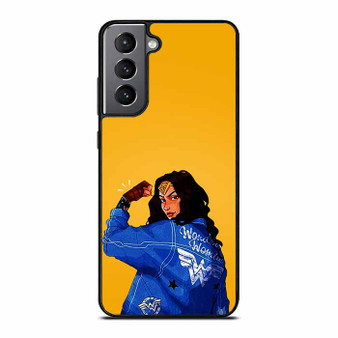 Wonder woman go girl Samsung Galaxy S21 Case