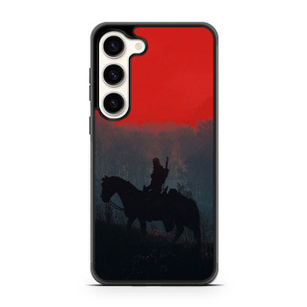 The Witcher Geralt Riding a Horse Samsung Galaxy S23 Case