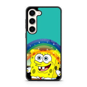 Spongebob Square Pants in Rainbow Samsung Galaxy S23 Case
