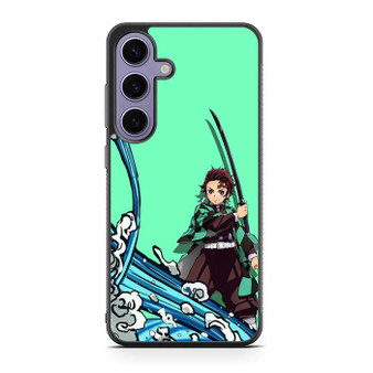 Demon Slayer Tanjiro Water Breath Samsung Galaxy S24 Case