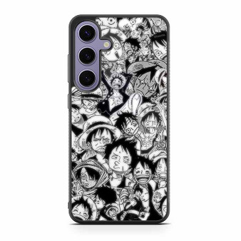 One Piece Series Luffy Expression Samsung Galaxy S24 Case