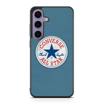 blue texture converse Samsung Galaxy S25 Series Case