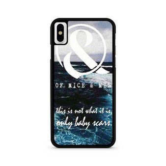 Of Mice & Men Lyrics 10 iPhone X / XS | iPhone XS Max Case