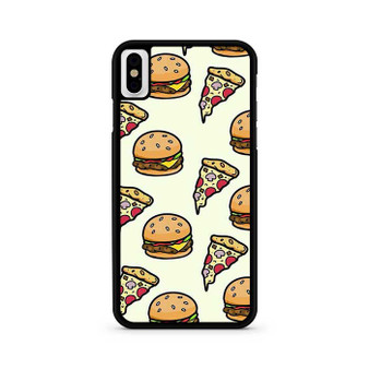 Pizza And Humbergers Collages iPhone X / XS | iPhone XS Max Case
