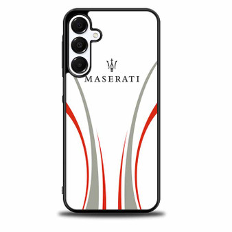 Maserati Silver Red Samsung Galaxy A16 5G Case
