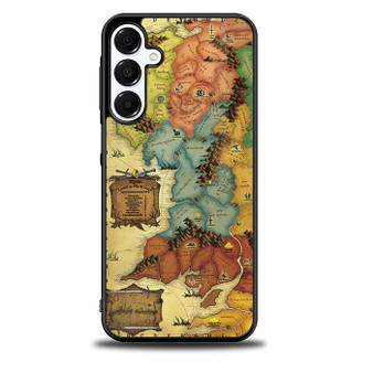 The Lord of The Rings map Samsung Galaxy A16 5G Case