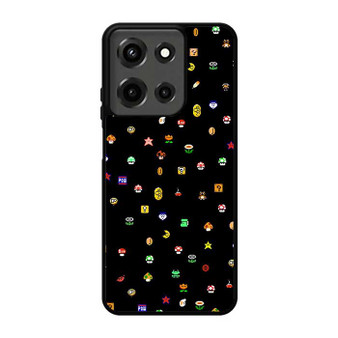 Super Mario Items Motorola moto g 2025 Case