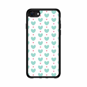 Heart in Light Blue iPhone 16e Case