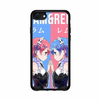 Re Zero Ram and Rem iPhone 16e Case