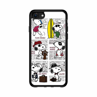 Snoopy Comic Art iPhone 16e Case