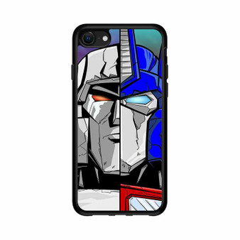 Transformers classic optimus and megatron iPhone 16e Case