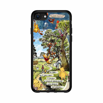 Winnie the pooh and friends quote iPhone 16e Case