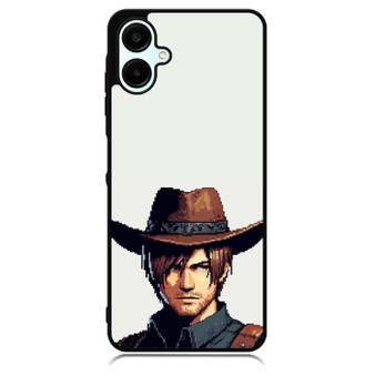 Resident Evil 4 Pixel Leon Samsung Galaxy A06 Case