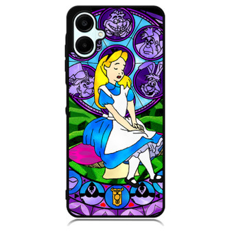 alice stained glass Samsung Galaxy A06 Case