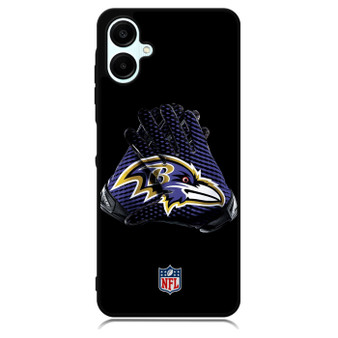 Baltimore Ravens Gloves Samsung Galaxy A06 Case
