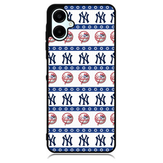Baseball New York Yankees Labels Samsung Galaxy A06 Case