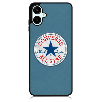 blue texture converse Samsung Galaxy A06 Case