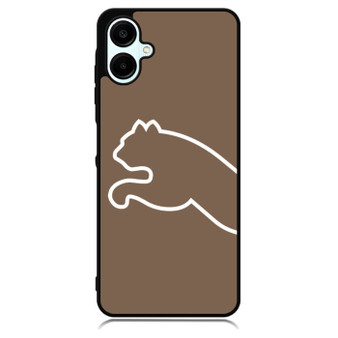 brown puma half logo Samsung Galaxy A06 Case