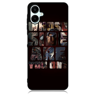 Captai america who side are you Samsung Galaxy A06 Case